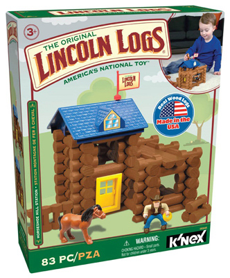 Horseshoe Hill Station Building Toy Set, 83 Pieces, Model 00848