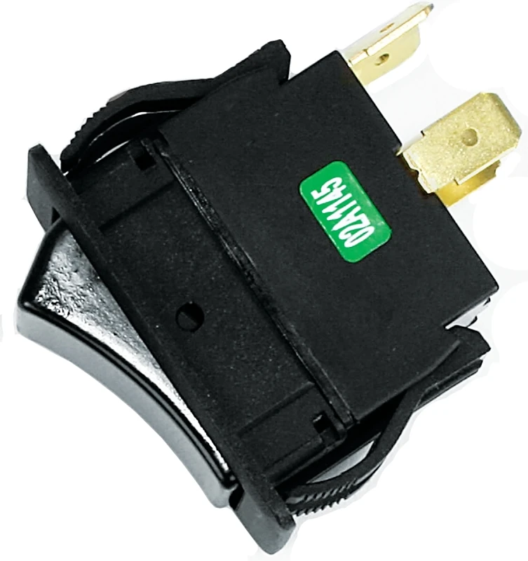 20a Double Pole Rocker Power Tool Switch Black 1 Pk, Model 61124, 4 Terminals