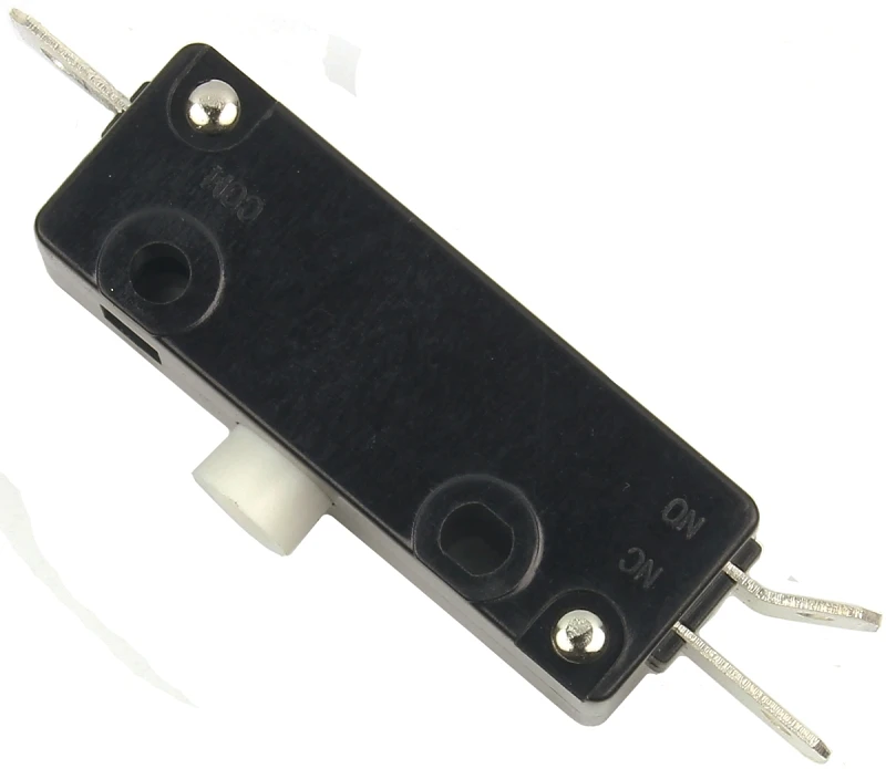 18a Single Pole Momentary Appliance Switch Black/silver 1 Pk, Model 61030