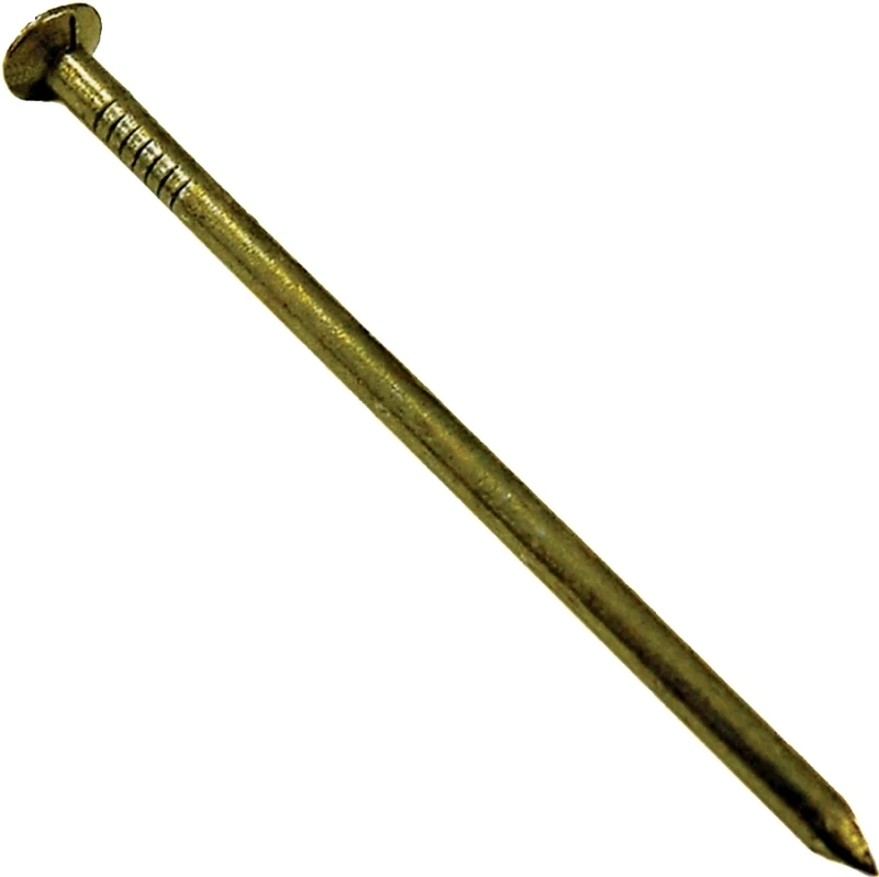 Pro Fit 8d Sinker Steel Nail 2-3/8 In. Length, Checkered Smooth Finish