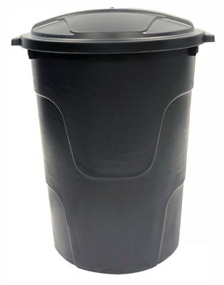 32-gallon Trash Can With Lid - Durable Multi-purpose Container