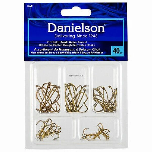 40-Pc. Catfish Hook Set