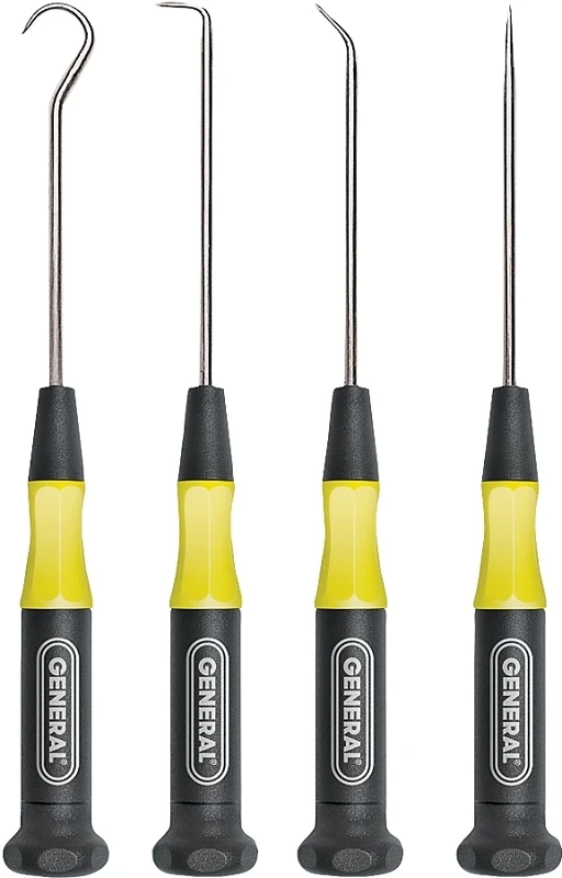 Ultra Tech Probe Set 4-piece With Versa-grip Handle And Various Probe Styles