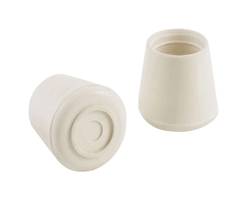 Rubber Furniture Leg Tip 3/4 In. Diameter Off-white 24 Pk Model 9753