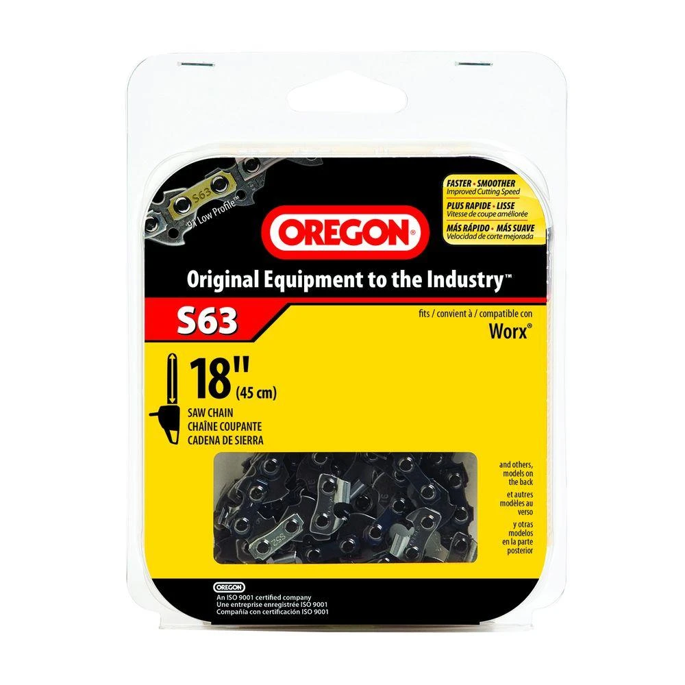 18 In. Advancecut S63 Chainsaw Chain - Low-vibration, 0.05 Gauge, 63-link