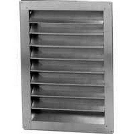 8x12 Inch Model 100 Flush Aluminum Gable Vent