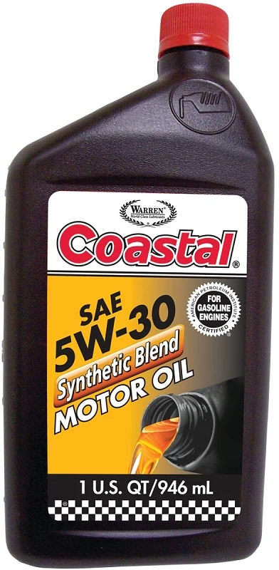 01701 Synthetic Blend Motor Oil 5w-30, 946 Ml For High-performance Engines