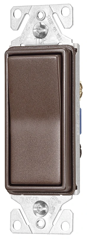 Designer 3-way Switch 15a 120/277v Oil Rubbed Bronze Model 7503rb-k-l