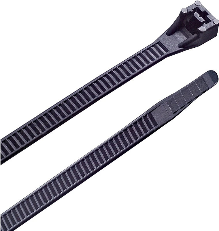 Gardner Bender 48 In. L Heavy-duty Black Cable Tie 50 Pk, Model 46-448uvb