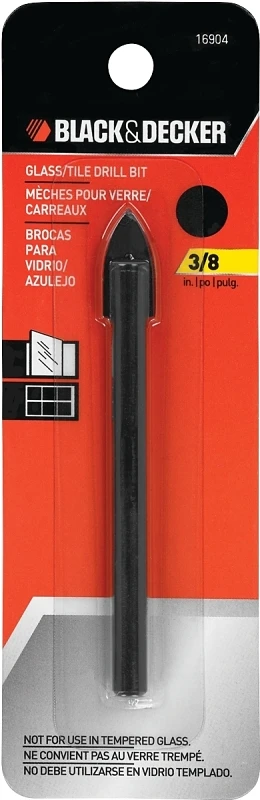 3/8 Inch Carbide Glass And Tile Drill Bit - Model 16904