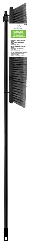 92010 Push Broom With 3-1/4 In Bristles And 56-1/8 In Metal Handle