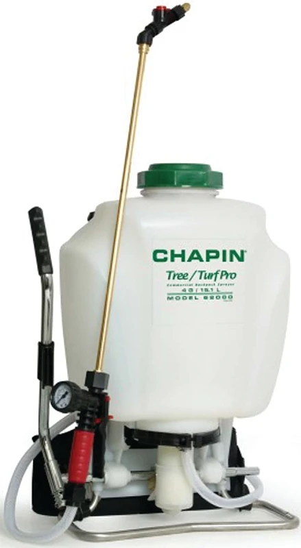 62000 Tree/turf Pro Backpack Sprayer, 4 Gallon Capacity, Polypropylene Tank