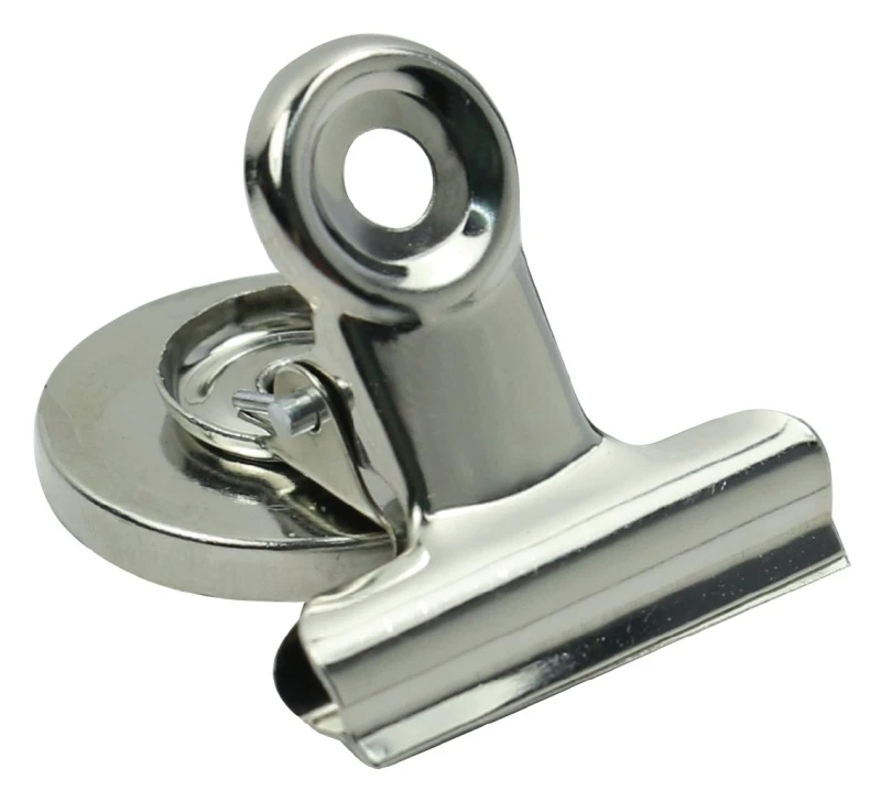 Magnetic Steel Chrome Clips - Durable And Versatile Fasteners