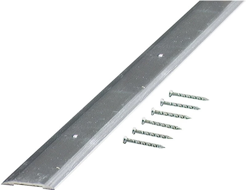 Building Products 1-1/4 In. W X 72 In. L Anodized Silver Aluminum Seam Binder