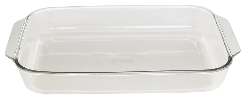 Oven Basics 11 In. W X 17 In. L Clear Baking Dish With Handles