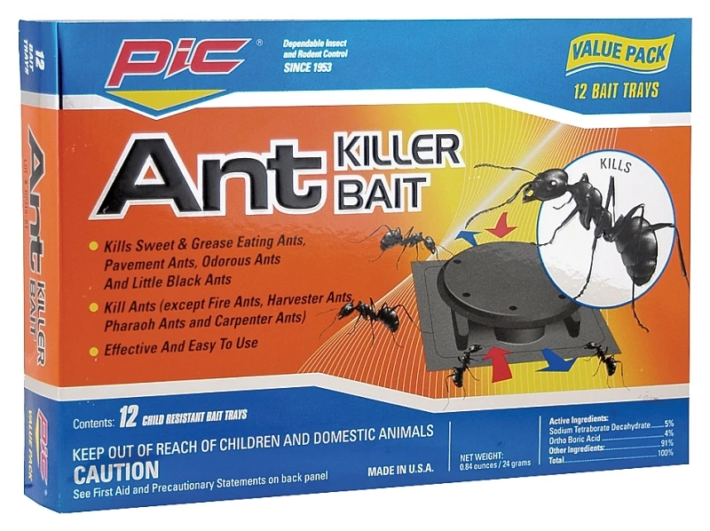 Plas-bon Ant Plastic Bonus Traps, 144 Total Traps, 12-pack, Indoor Use