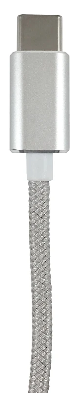 6 Feet Braided Usb C To Usb A Charging And Data Cable - Model Pm1006ucbw
