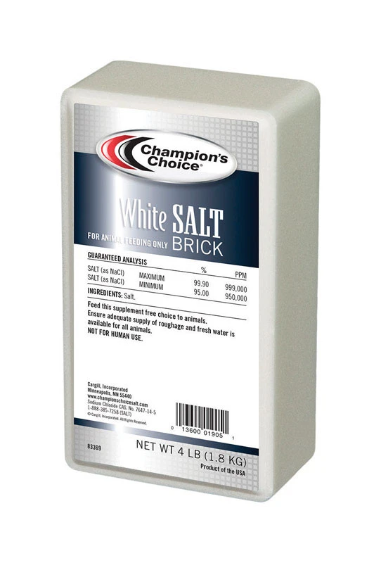 4 Lb Salt Brick For All Farm Animals - Model 110005051