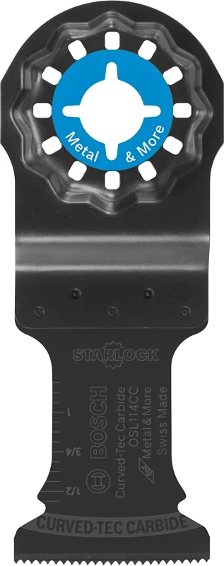 Starlock 1-1/4 Inch Carbide Plunge Blade For Oscillating Multi-tools