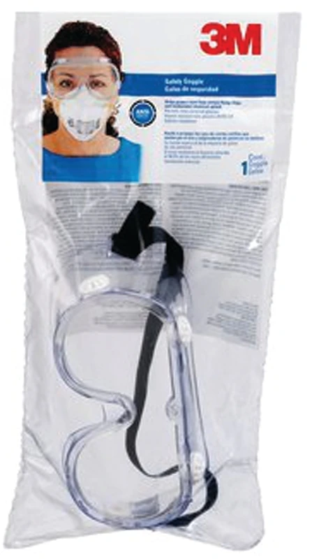 Clear Chemical Splash And Impact Resistant Safety Goggles Model 91252-8002s Clear Chemical Splash And Impact Resistant Safety Goggles Model 91252-8002s