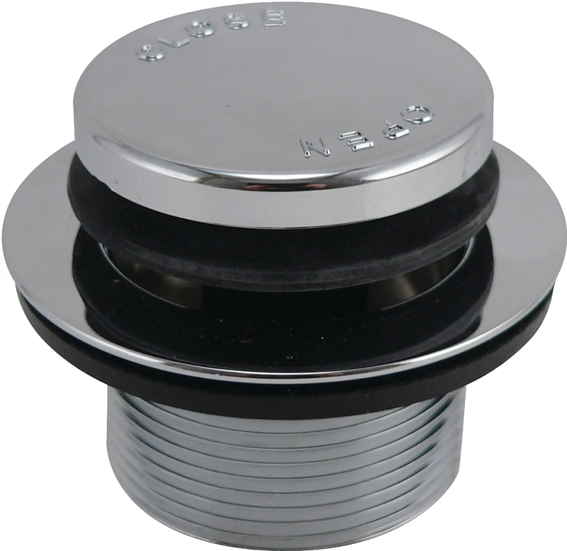 Push-button Bath Drain Strainer With 5/16 In Thread Shaft