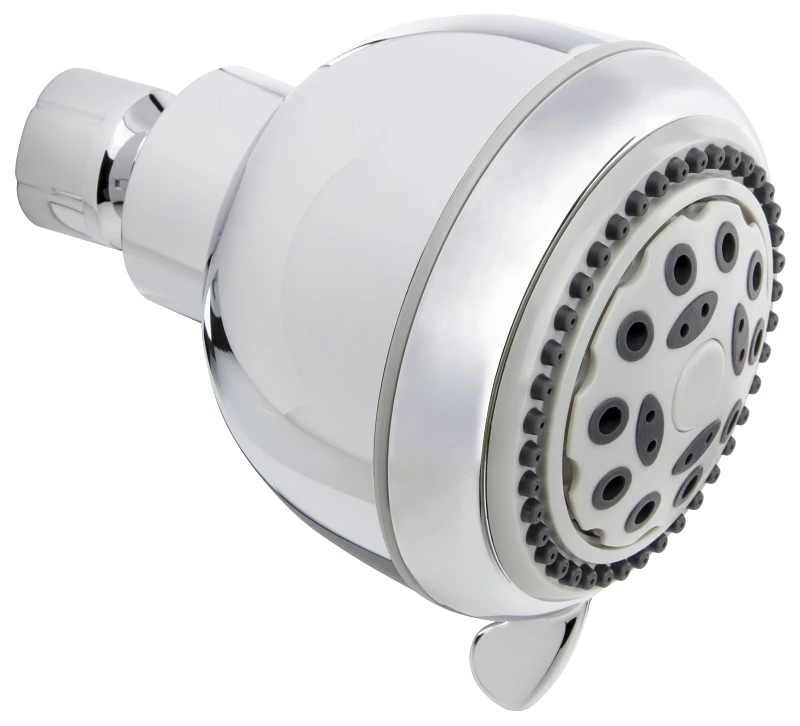 Stylewise Polished Chrome Plastic 5 Function Showerhead 1.8 Gpm