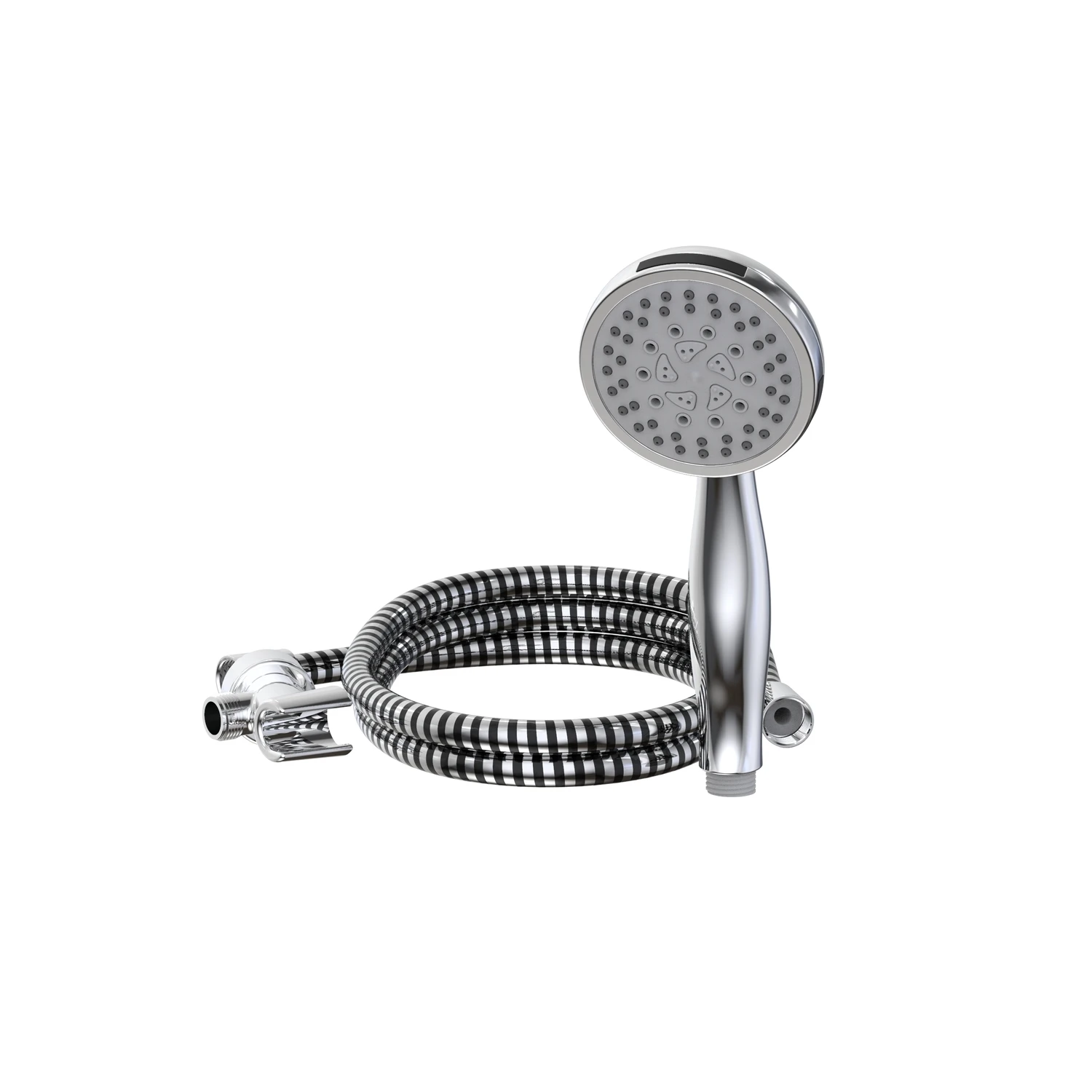 Stylewise Polished Chrome Handheld Showerhead With 5 Settings And 1.8 Gpm Flow Rate