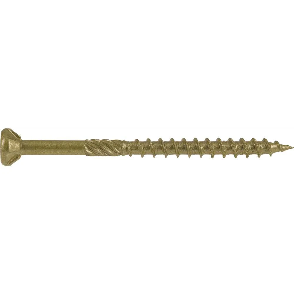 #9 X 2-1/2" Star Flat-head Exterior Wood Screw - 12 Lb. Bulk Pack