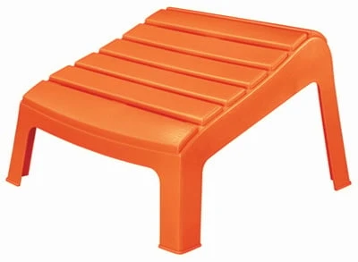 8380-28-3731 20" X 13.75" Adirondack Ottoman - Tangerine Tango