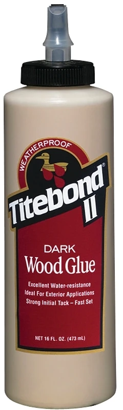 Ii 16 Oz. Dark Wood Glue For Hard And Soft Woods