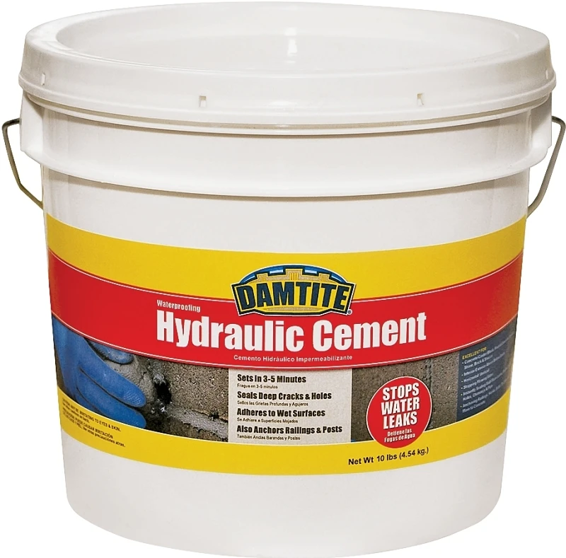 10 Pound Pail Quick-set Hydraulic Cement For Concrete And Masonry