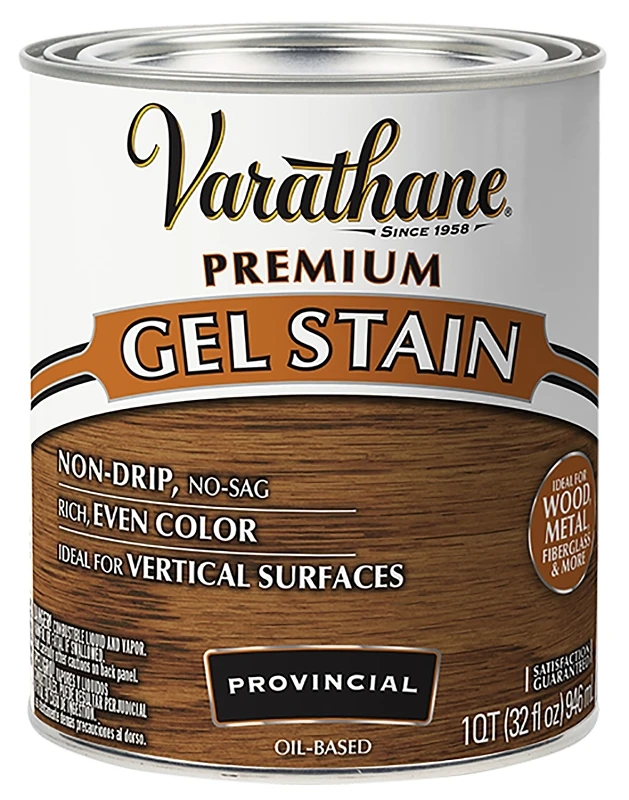 Gel Stain, Oil-Based, Provincial, Qt.