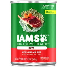 Dog Food, Savory Lamb & Rice, 13.2 oz. Can