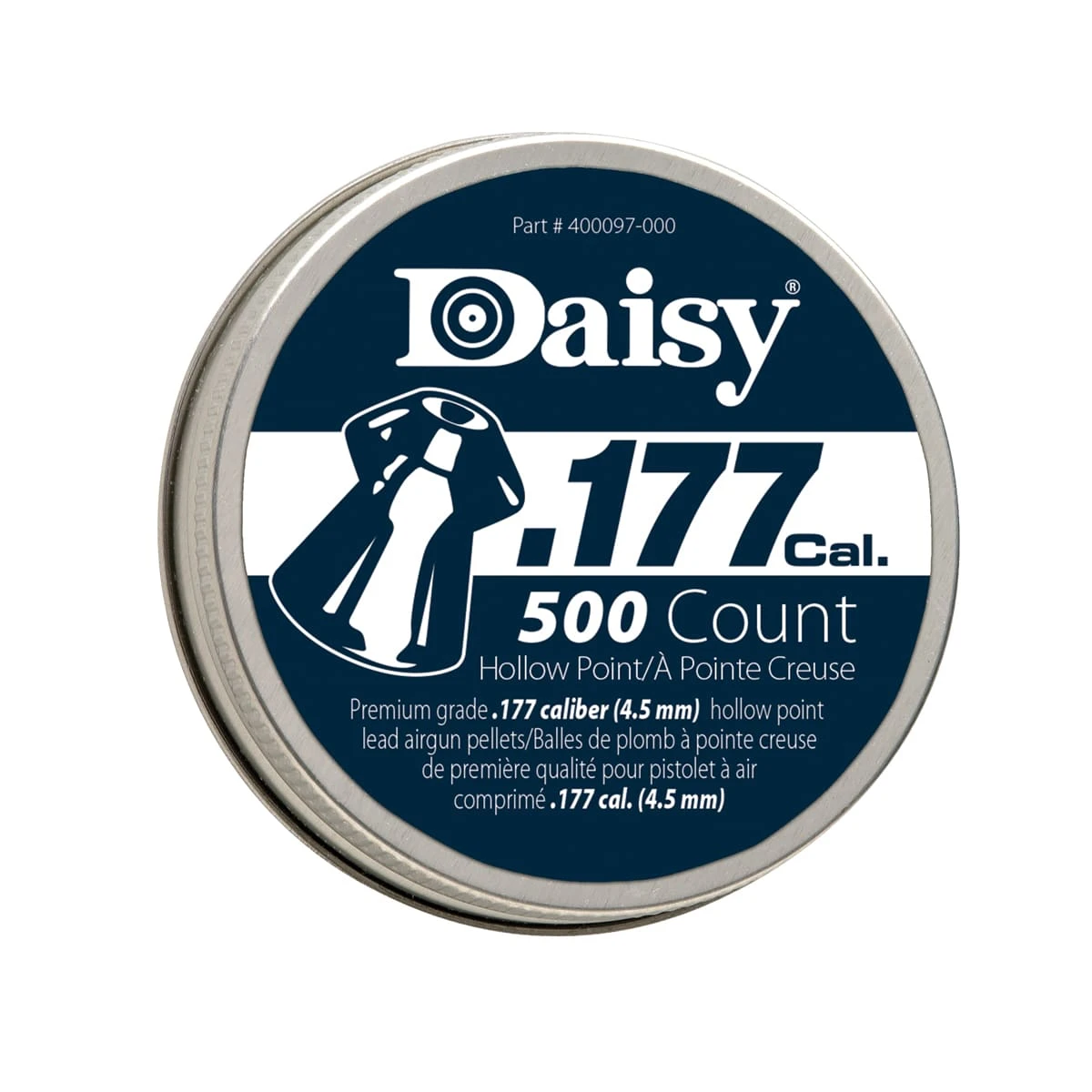 Precision Max Air Gun Pellets, Hollow-Point, .177 Caliber, 500-Ct.