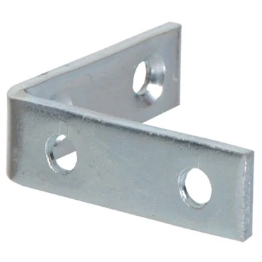 852195 3-1/2" X 3/4" Zinc Plated Corner Brace - Single Item