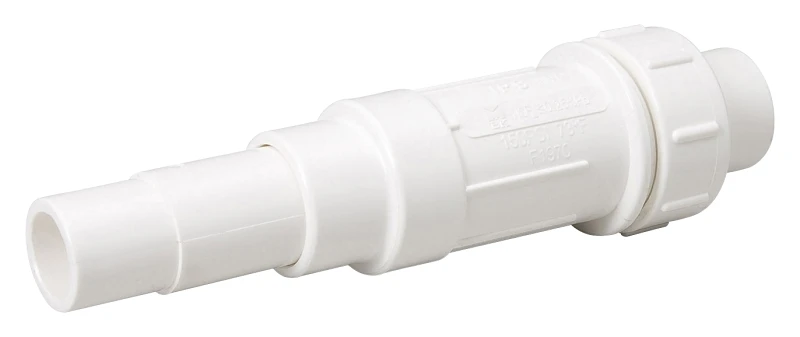 B & K 1/2 In. Ez Span Pvc Coupling - Heavy-duty Repair Fitting