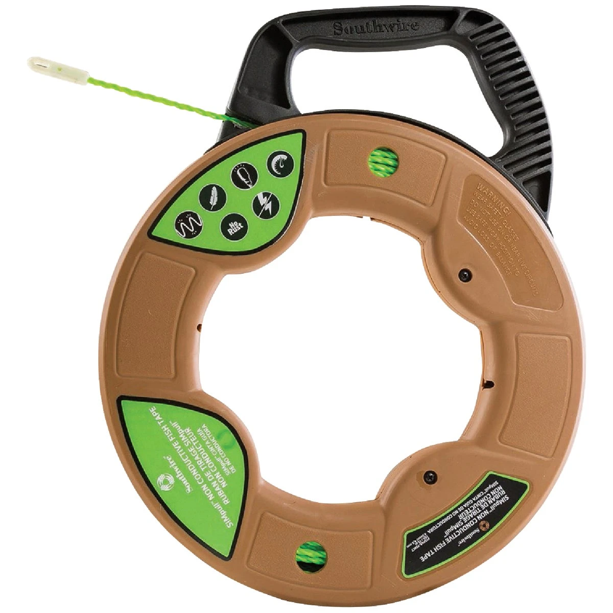 4.5mm X 75 Ft. Polymer Fish Tape With Non-conductive Tip