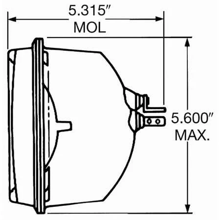Wagner 6052 High-Performance Headlight Bulb