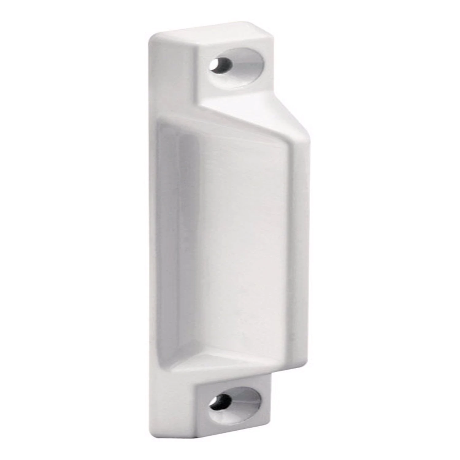 Prime-line White Die-cast Zinc Window Vent Lock 2 Pk, 4 In. Wide, 3/4 In. Height