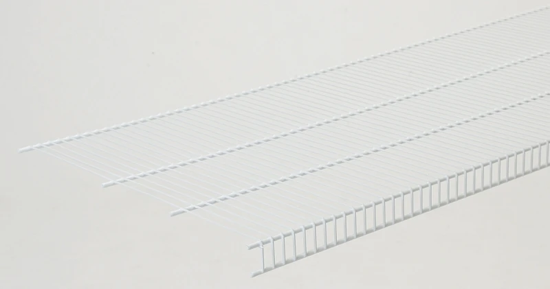 12ft X 20in Close Mesh Ventilated Wire Shelf For Adjustable Storage