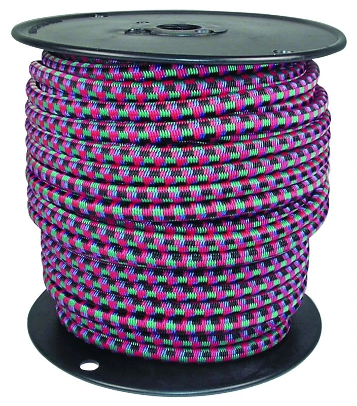 5/16 In. X 125 Ft. Multi-colored Bungee Cord Reel - Keeper Model 6415-1