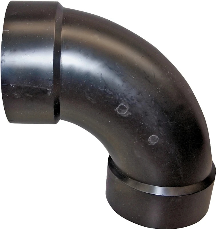4 Inch Abs Long Sweep 90 Degree Elbow For Drain-waste-vent Applications
