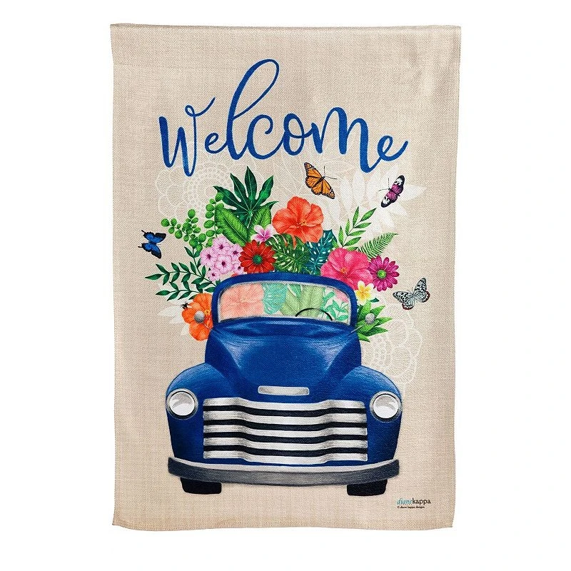 Flower Delivery Garden Flag - Textured Suede, 12.5 X 0.04 Inches