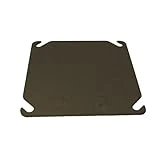 Ammo International 4 in. Square Cover - Silver (5-Pack)