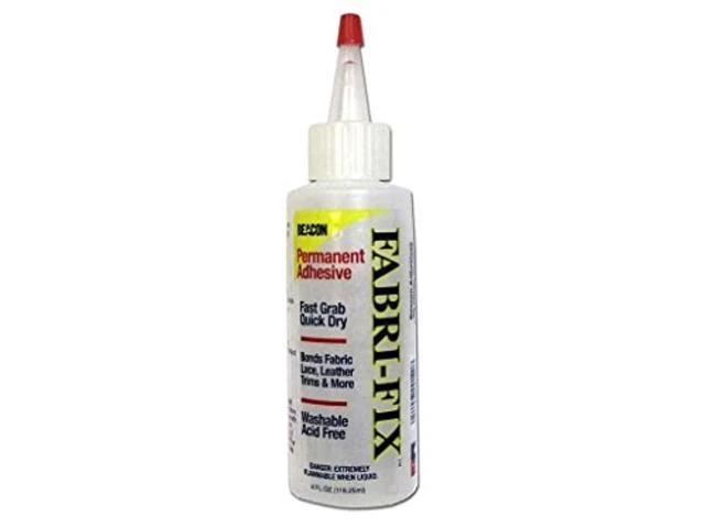Fabri-fix Permanent Adhesive 4 Ounce Fabric Glue For All Your Crafting Needs