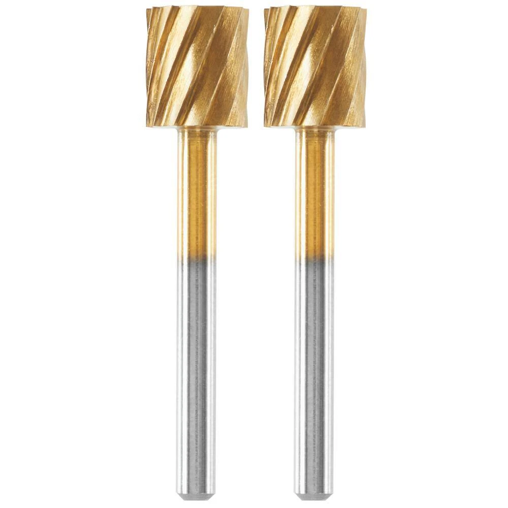 Max Life 5/16 In. X 1.5 In. High Speed Steel Cylindrical Cutter 2 Pk