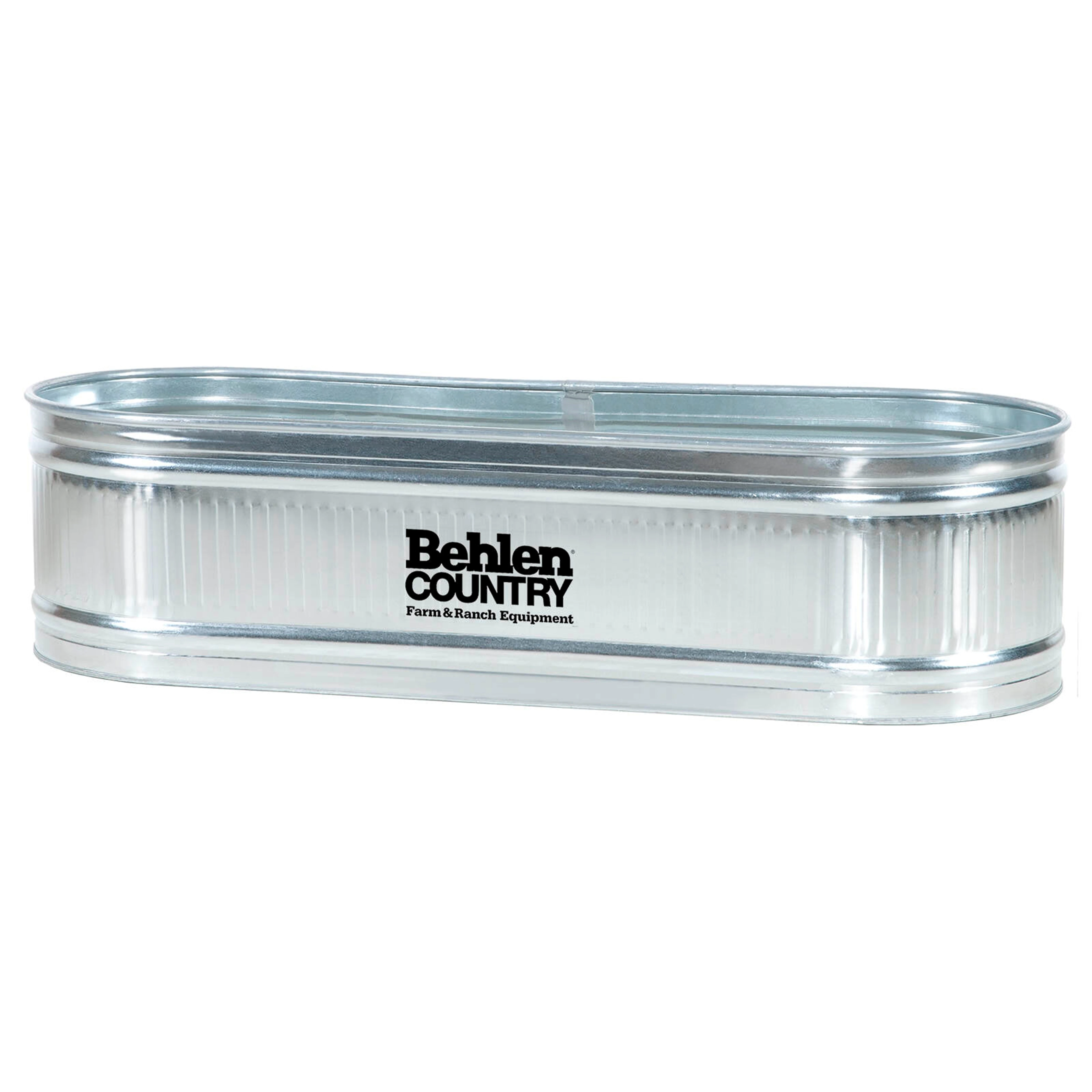 328 Galvanized Round End Tank, 294 Gallon Capacity, Steel Construction