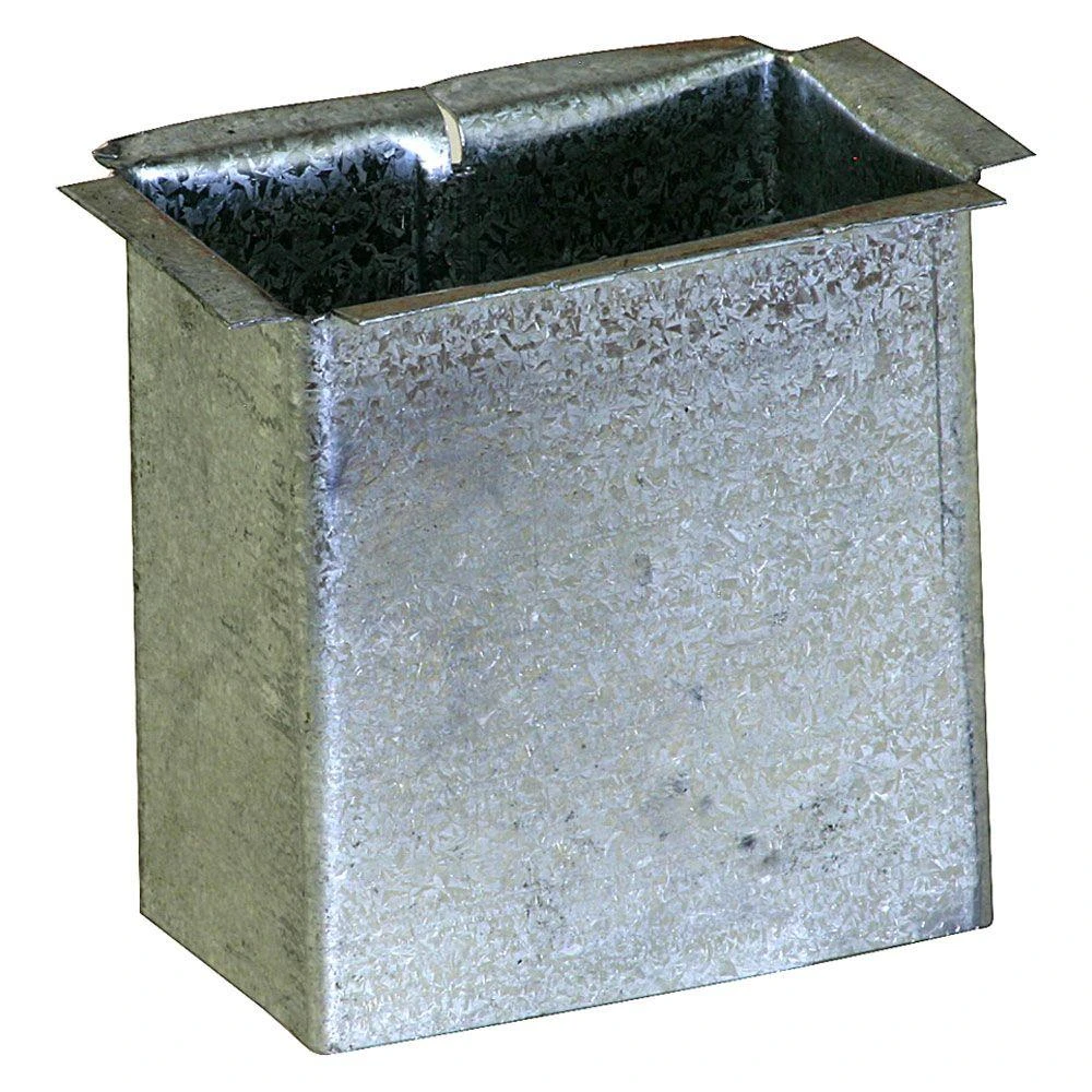 4-inch Galvanized Downspout Extension For Square Gutters