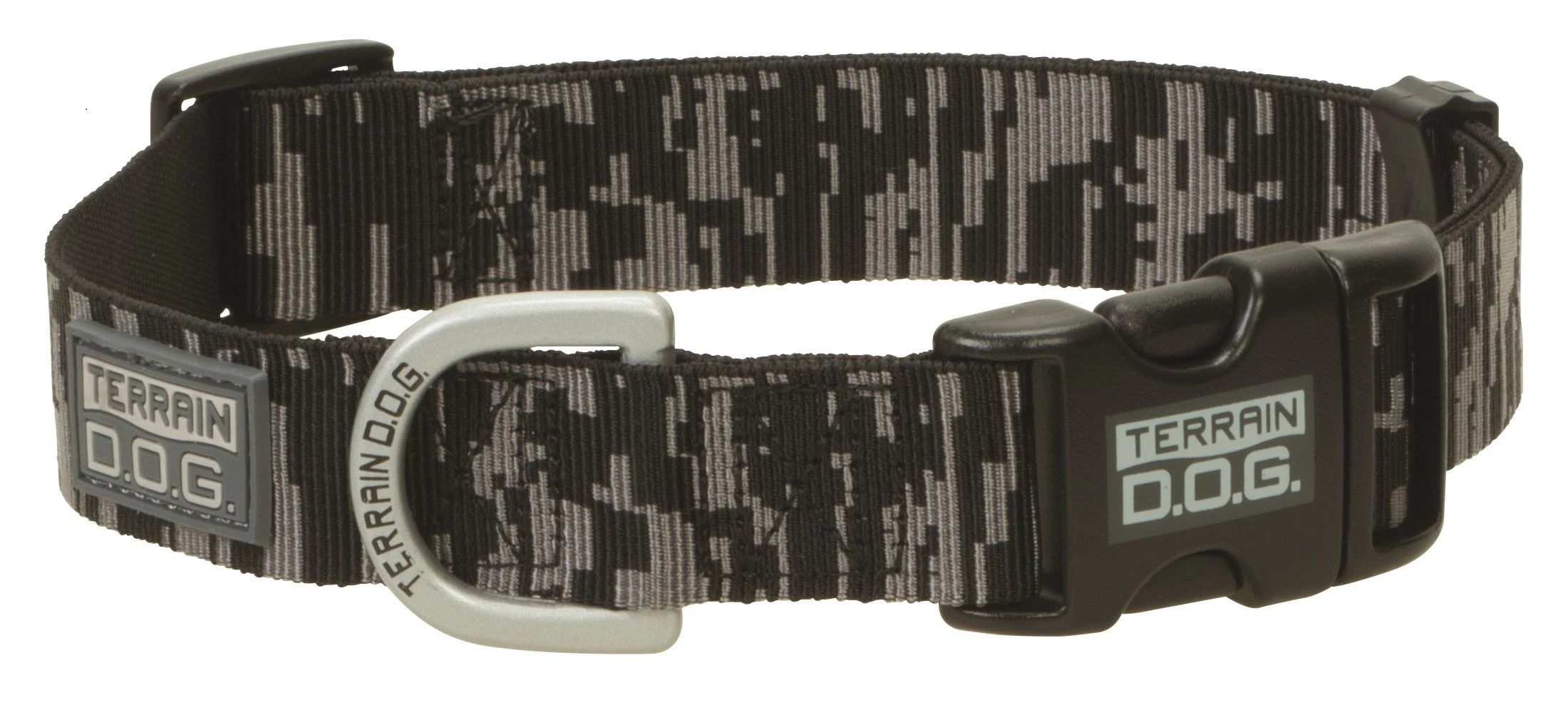 Terrain D.o.g. Patterned Snap-n-go Adjustable Dog Collar, Medium, Digital Color