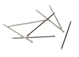 58158 Sterling Fasteners 8d Bright Finishing Nails, 1 Lb. - 2.5" Length
